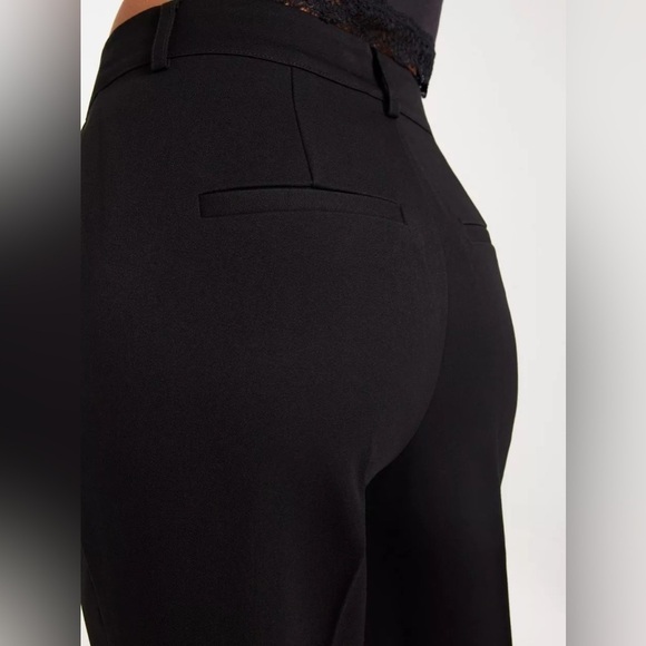 NWT YAS Yasbala High Waisted Flared Pant Medium - Picture 3 of 9